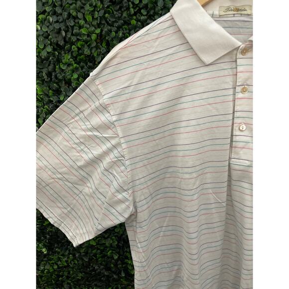Peter Millar, Men’s Summer Comfort Gulf Polo Shirt Size L - Picture 2 of 6